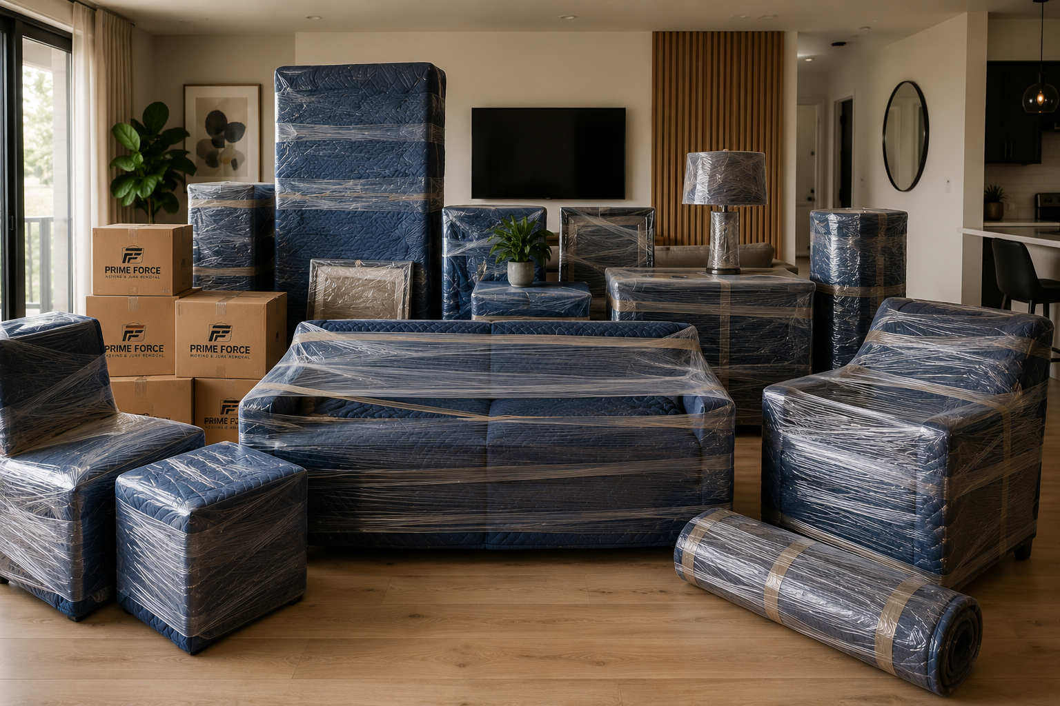 White-glove moving, handled end to end